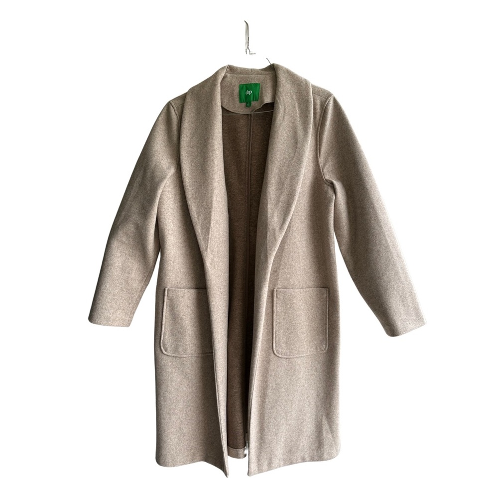 NWOT Tan Long Coat